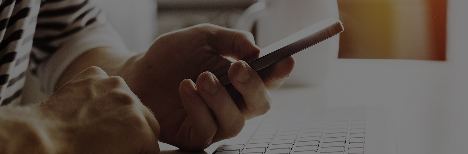 Contact page header